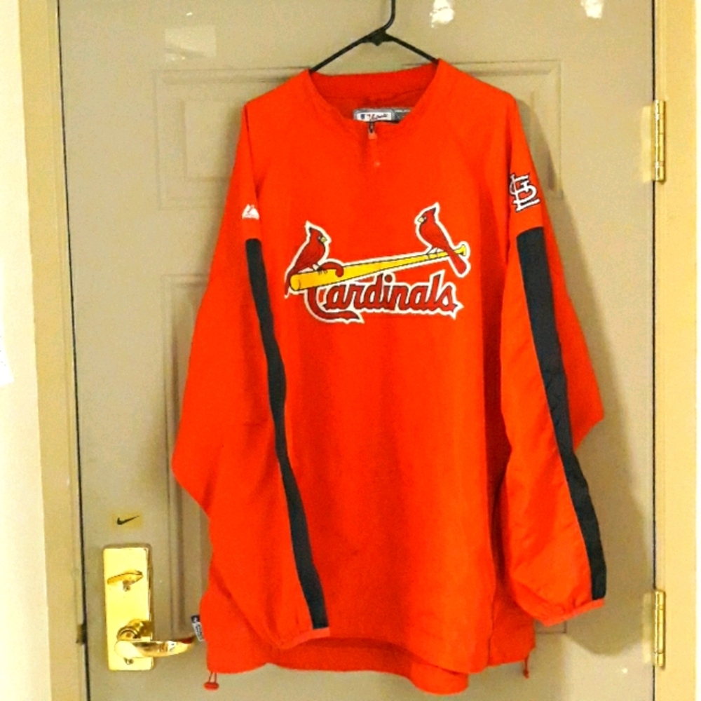 St louis Cardinals Majestic pullover Jacket